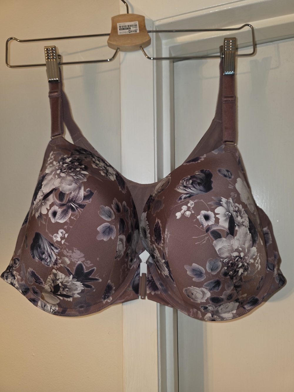torrid Mauve Floral Full Coverage Underwire Bra
